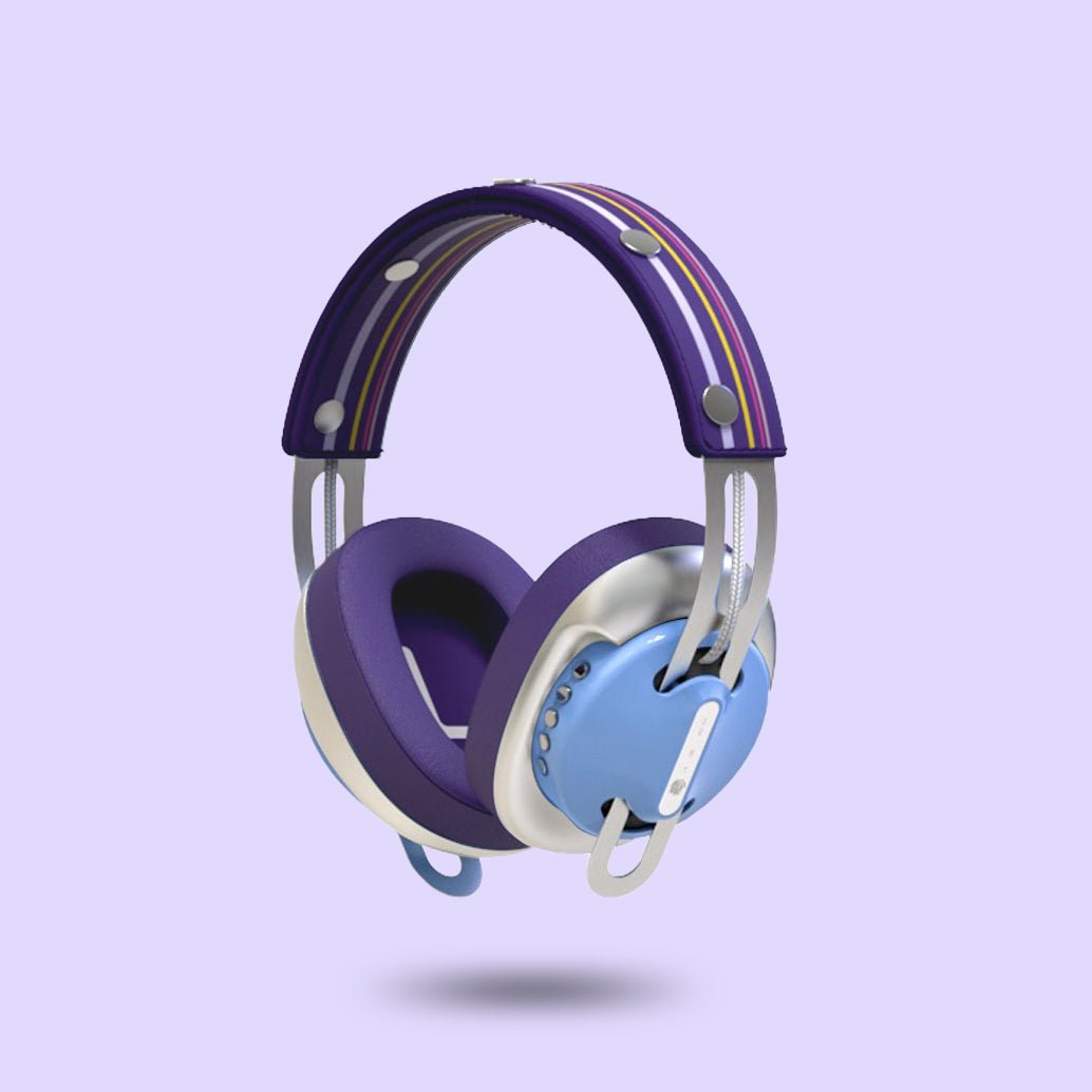 靜謐藍(銀配紫)「紫黃線」特別設計套裝 - monixibi flagship store