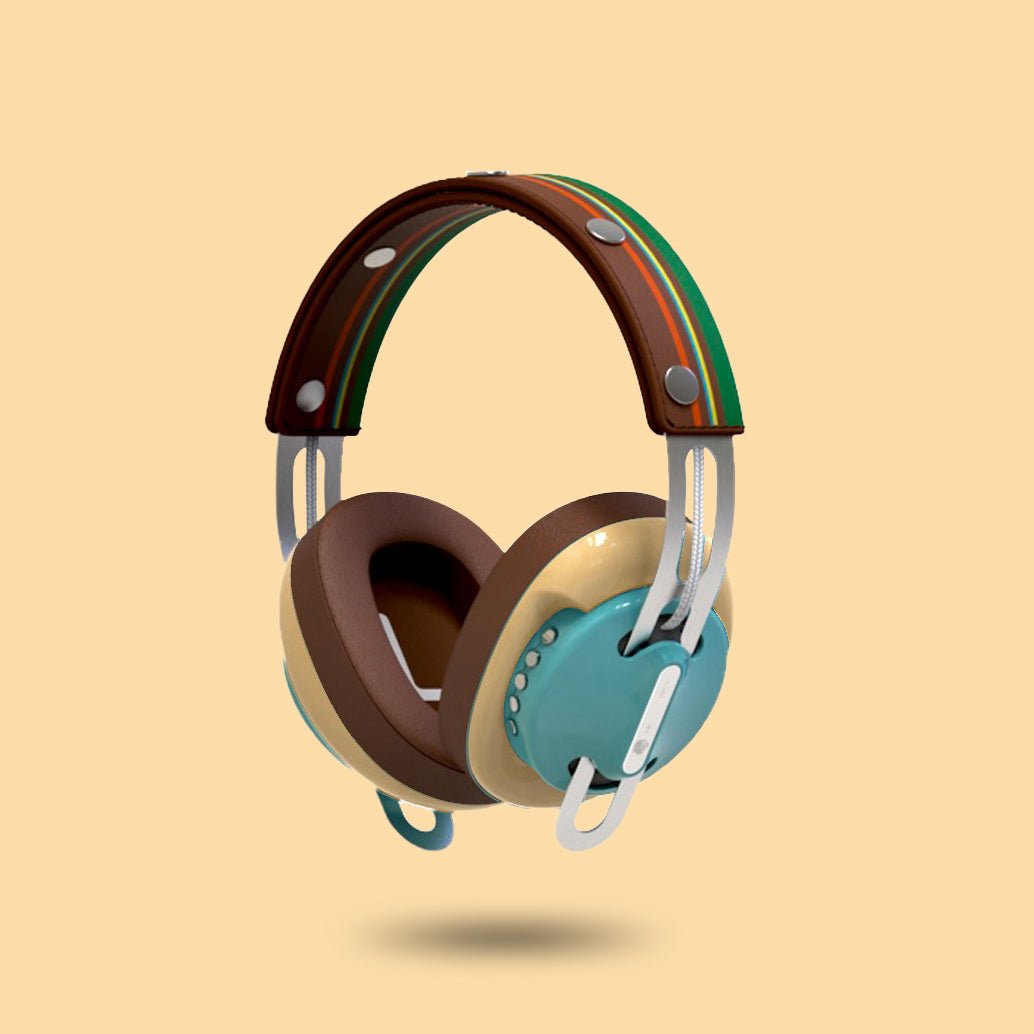 Retro Green (Yellow with Brown) 'Brown-Green Line' Special Design Set | MONIXIBI Rainbow