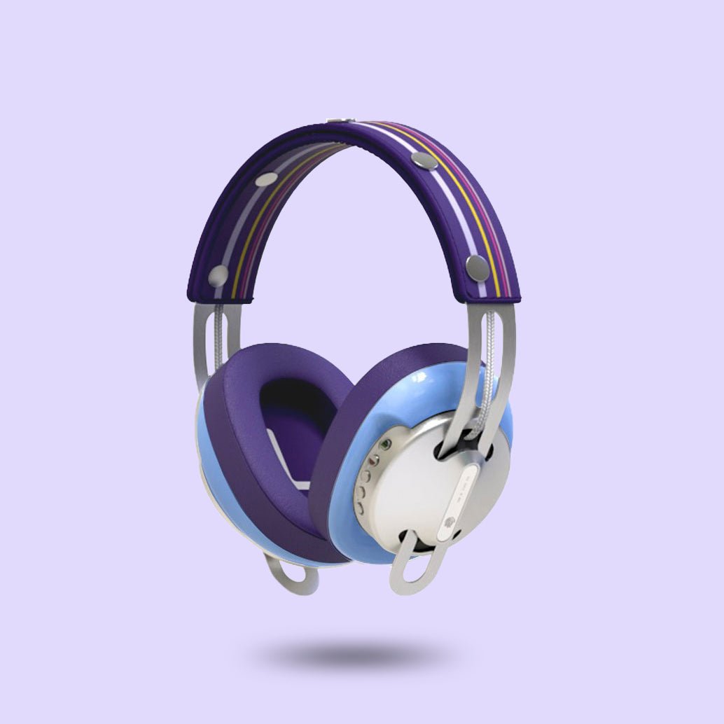 星空銀（藍配紫）「紫黃線」特別設計套裝 - monixibi flagship store