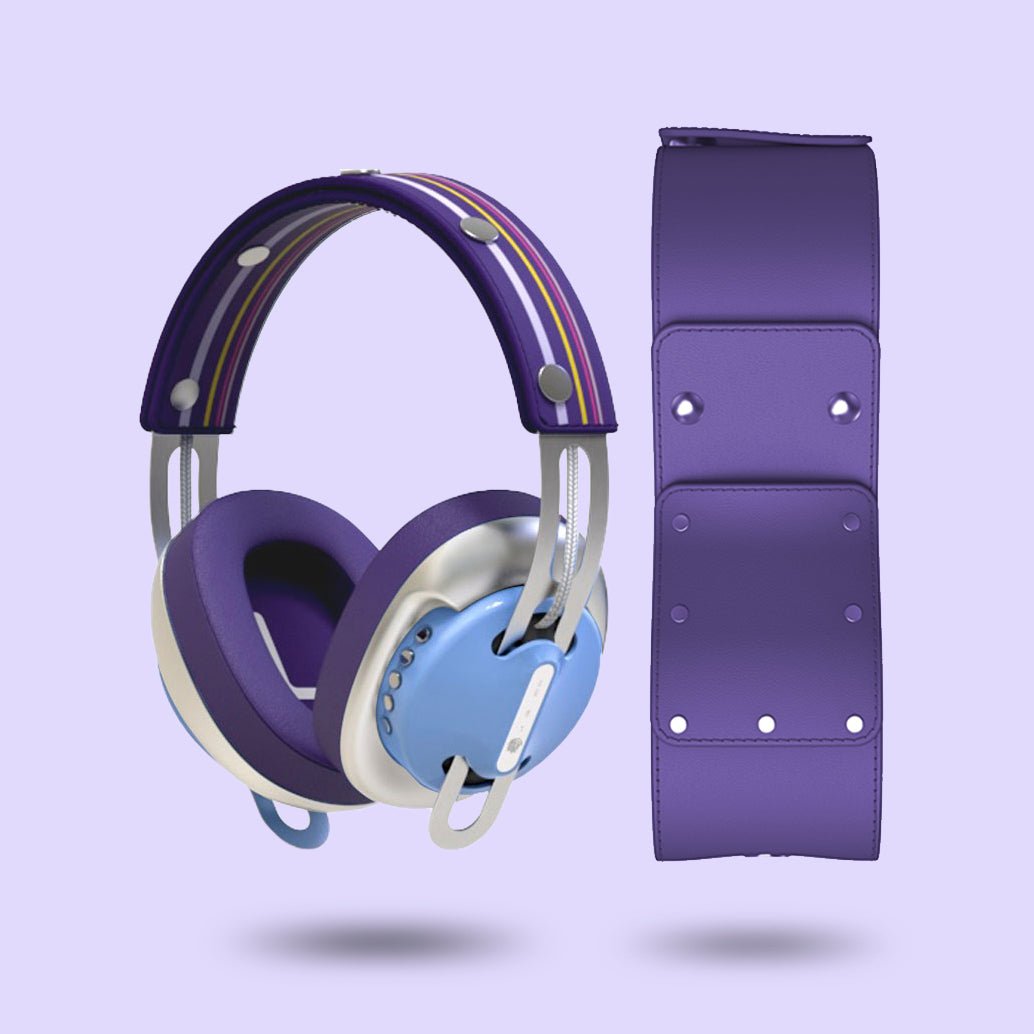 靜謐藍（銀配紫）「紫黃線」特別設計套裝 - monixibi flagship store