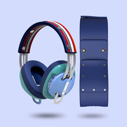 靜謐藍（綠配藍）「藍黃線」特別設計套裝 - monixibi flagship store