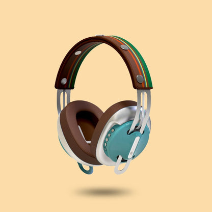 復古綠（銀配棕）「棕綠線」特別設計套裝 - monixibi flagship store