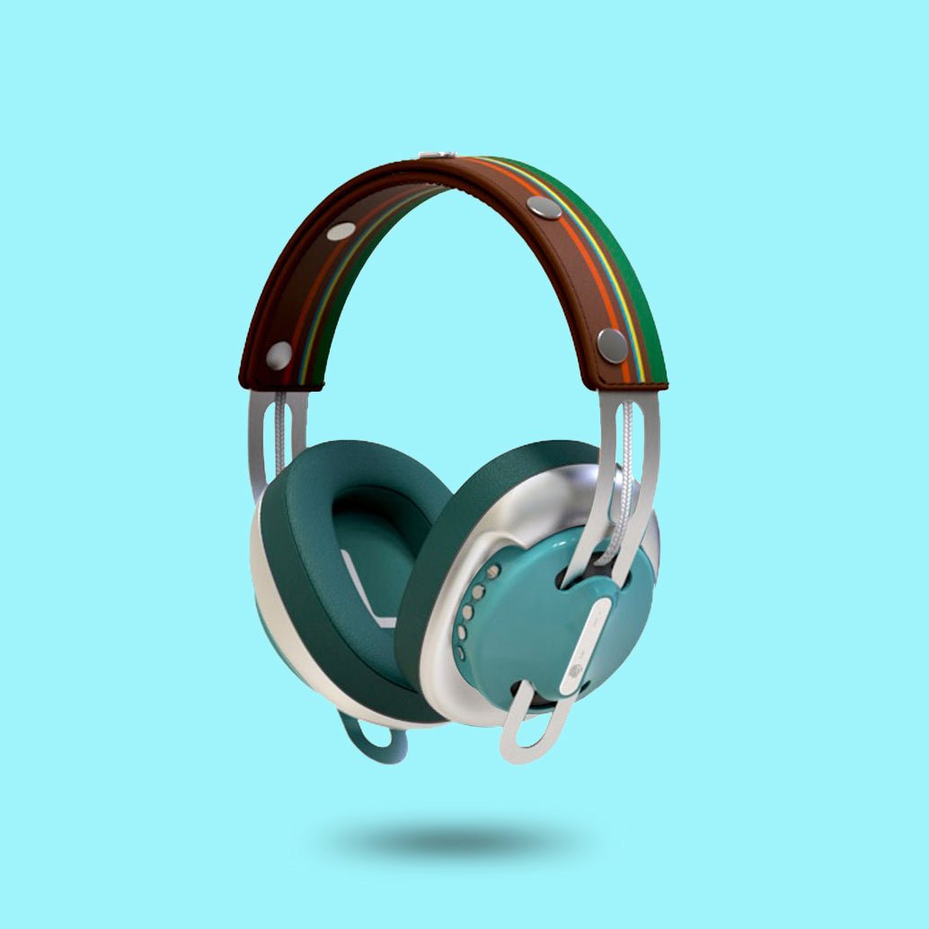 復古綠（銀配綠）「棕綠線」特別設計套裝 - monixibi flagship store