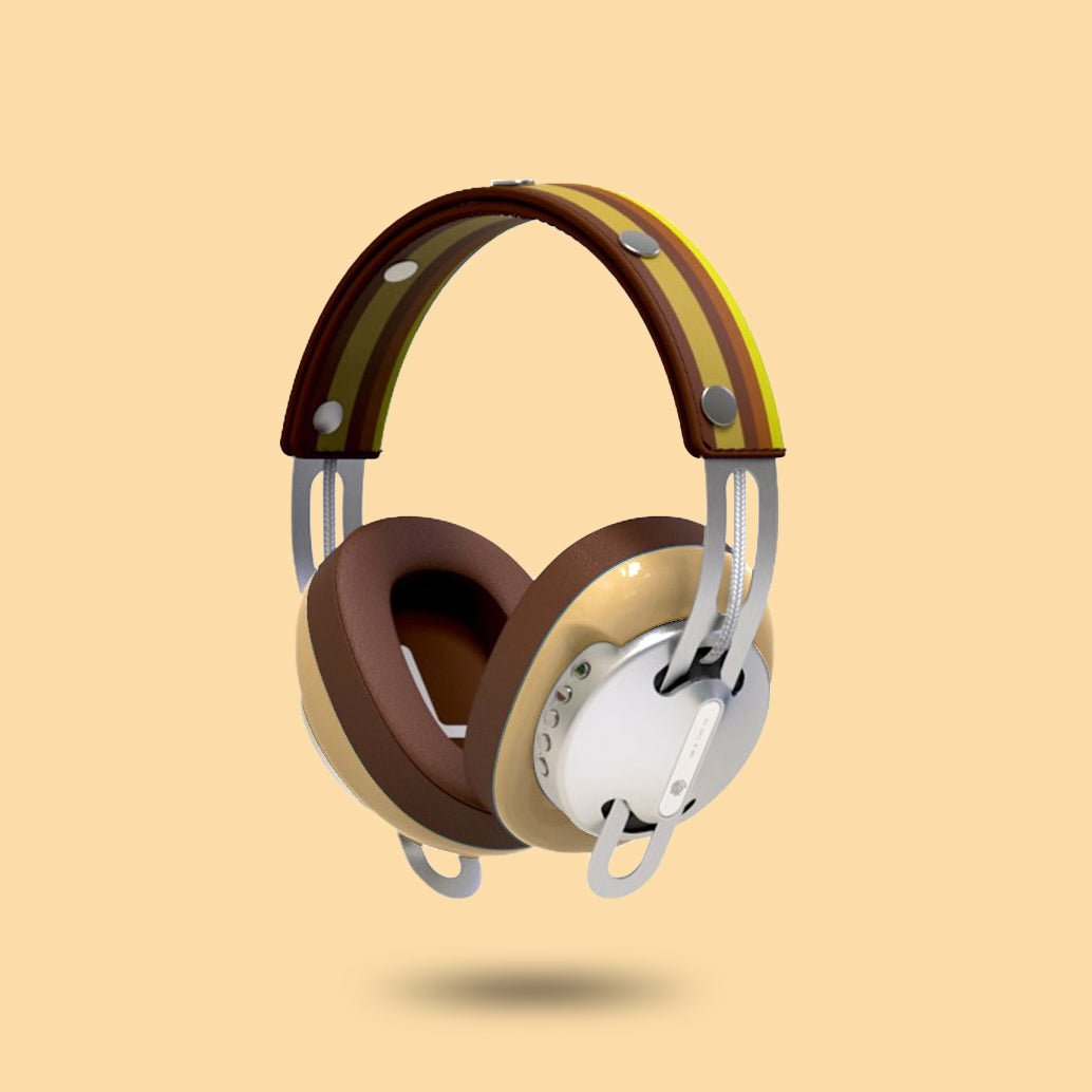 星空銀（黃配棕）「棕黃線」特別設計套裝 - monixibi flagship store