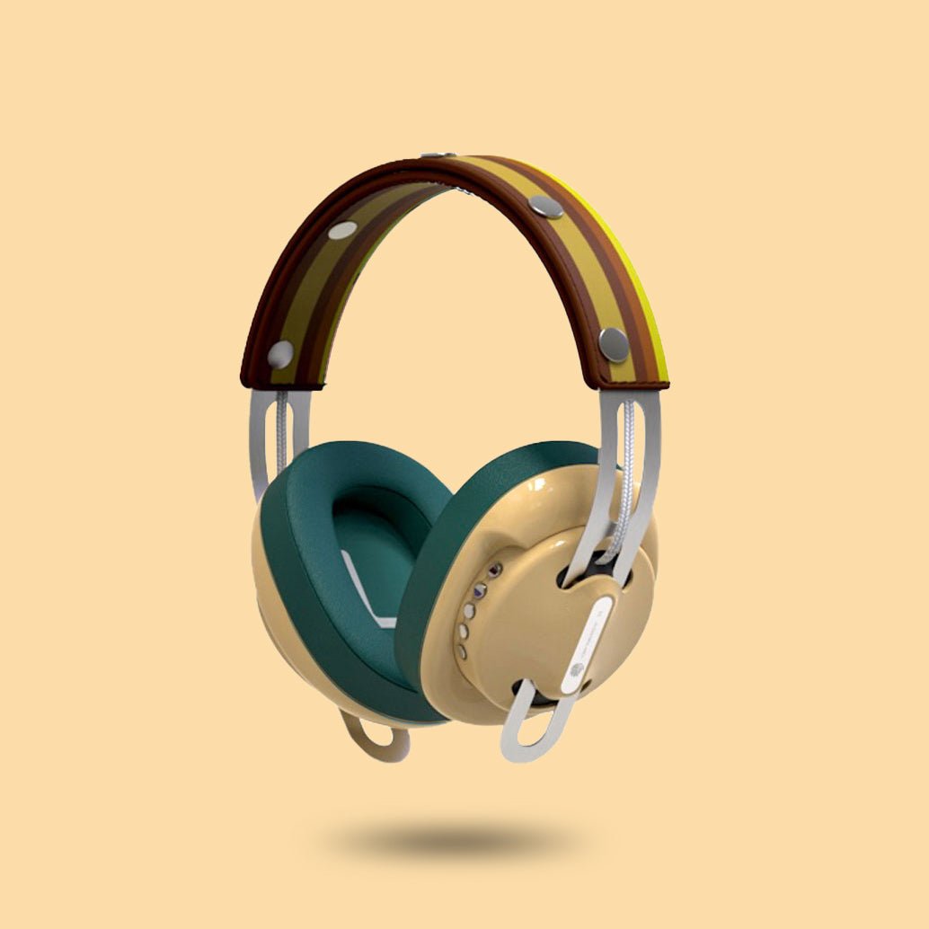 大漠黃（黃配綠）「棕黃線」特別設計套裝 - monixibi flagship store