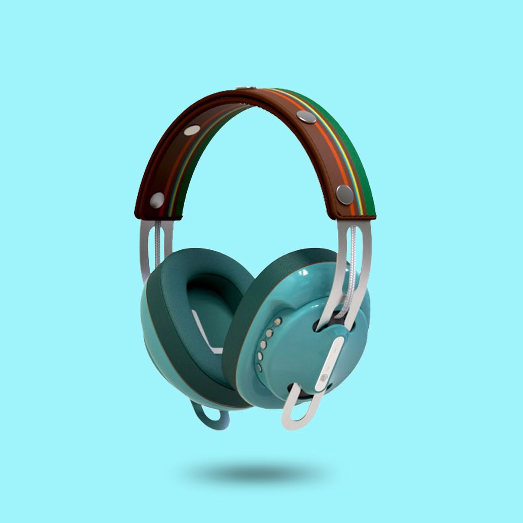 復古綠（綠配綠）「棕綠線」特別設計套裝 - monixibi flagship store