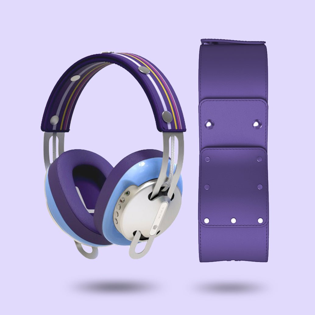 星空銀（藍配紫）「紫黃線」特別設計套裝 - monixibi flagship store