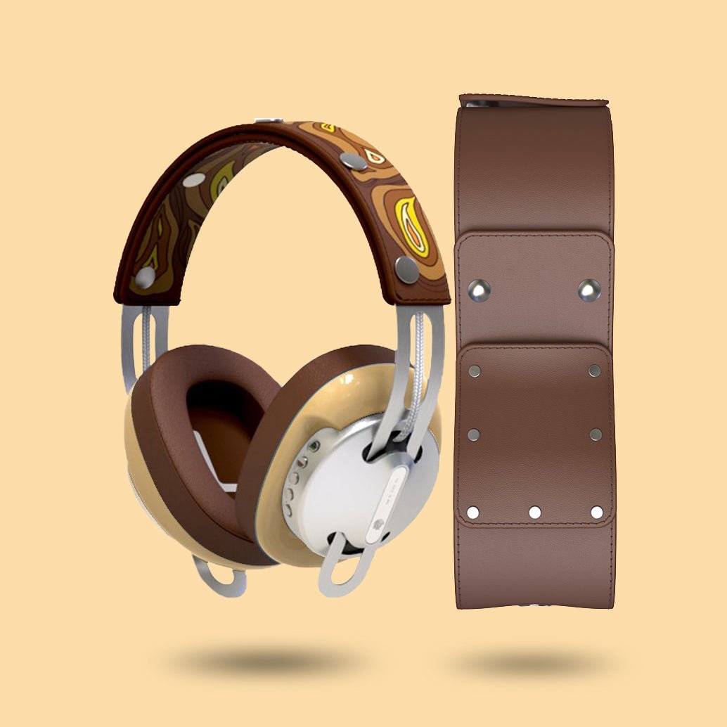 星空銀（黃配棕）「流體棕」特別設計套裝 - monixibi flagship store