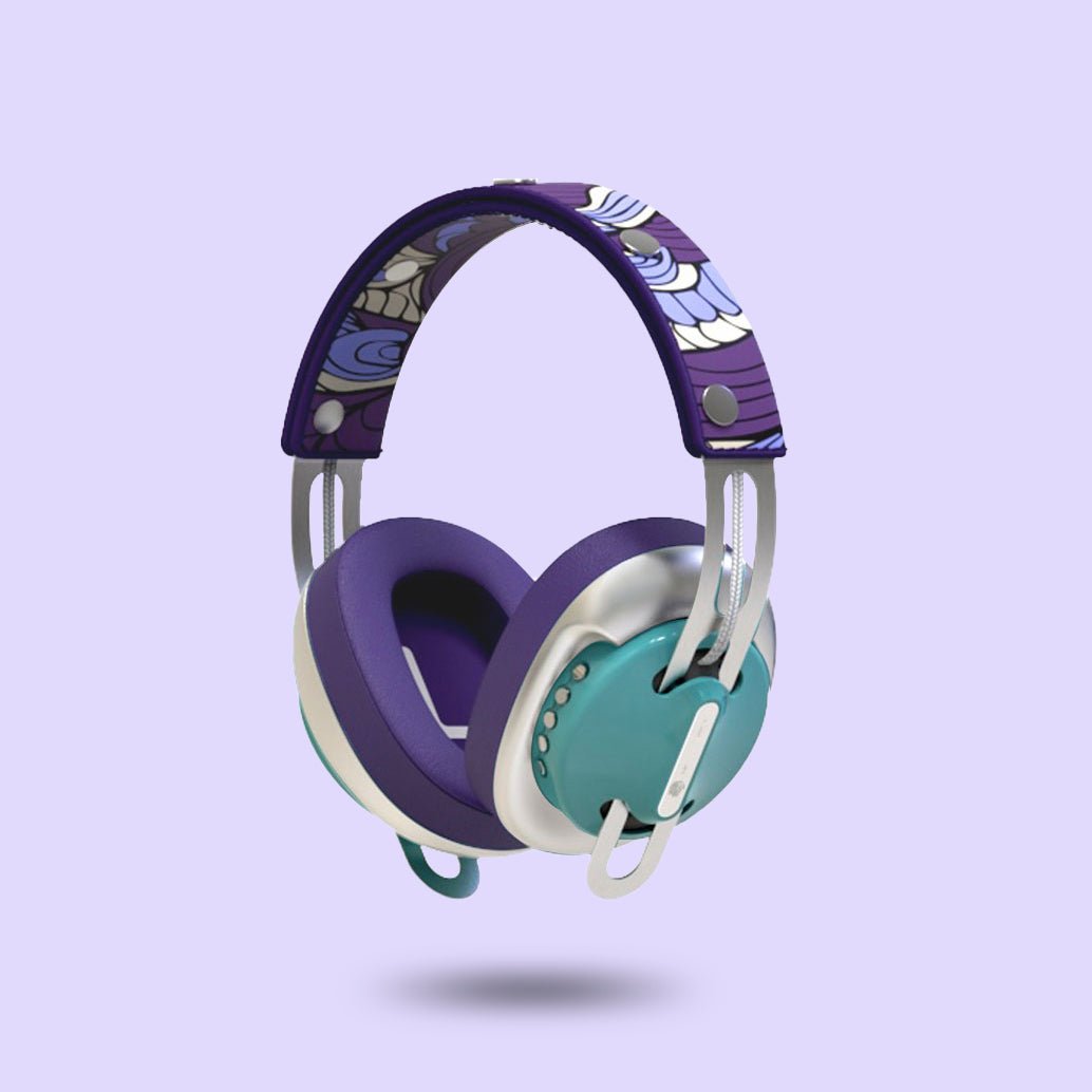 Retro Green (Silver with Purple) 'Purple Totem' Special Design Set | MONIXIBI Rainbow