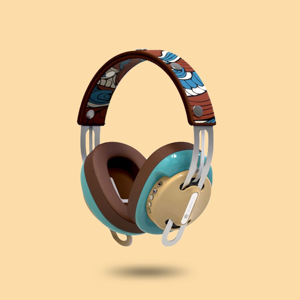 大漠黃（綠配棕）「棕圖騰」特別設計套裝 - monixibi flagship store