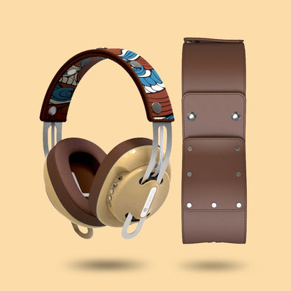 大漠黃（黃配棕）「棕圖騰」特別設計套裝 - monixibi flagship store