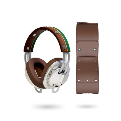 星空銀（銀配棕）「棕綠線」特別設計套裝 - monixibi flagship store