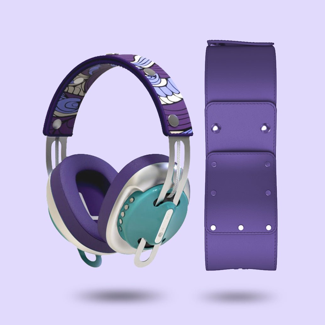 Retro Green (Silver with Purple) 'Purple Totem' Special Design Set | MONIXIBI Rainbow