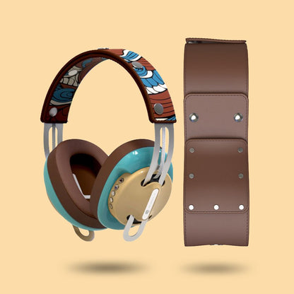 大漠黃（綠配棕）「棕圖騰」特別設計套裝 - monixibi flagship store