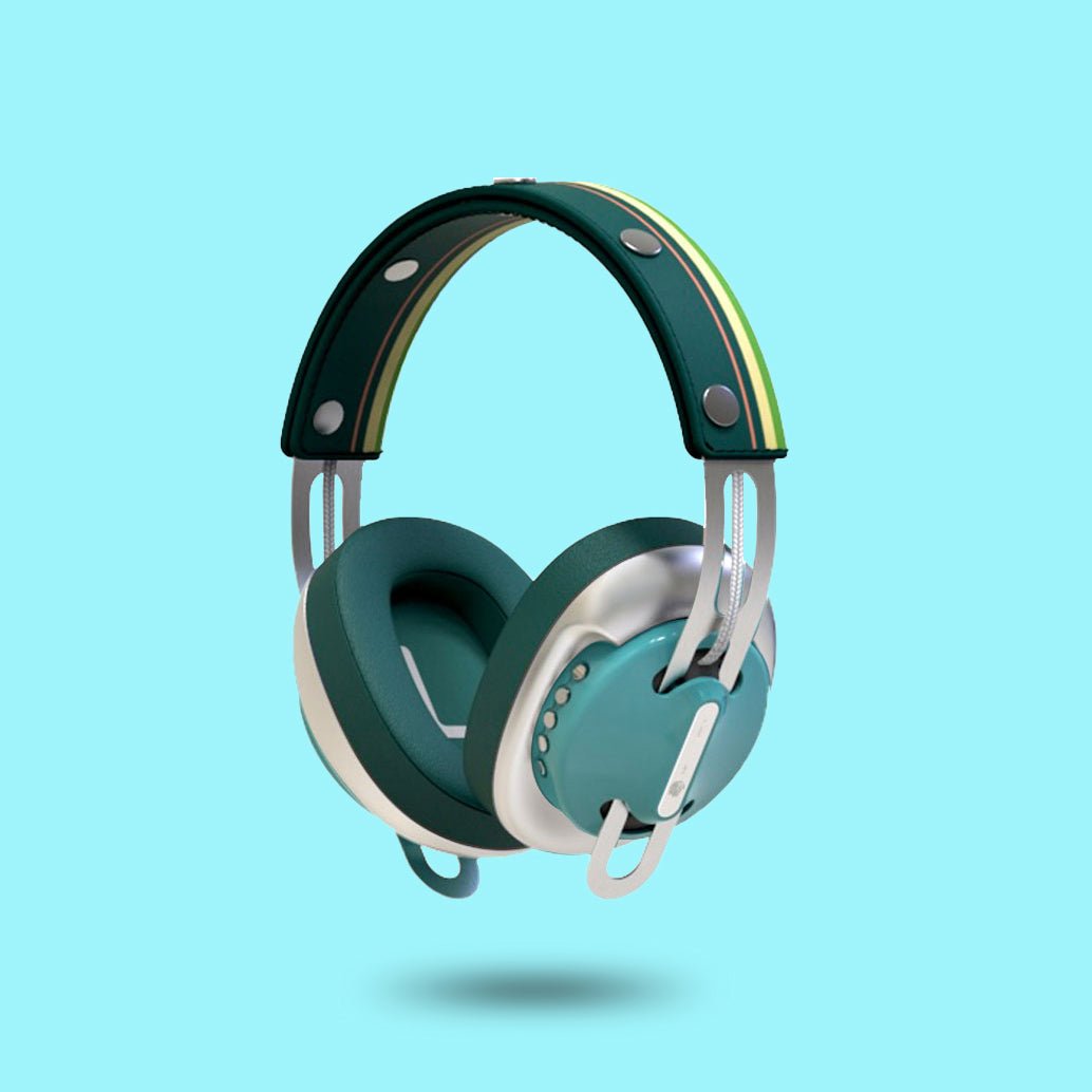 復古綠（銀配綠）「黃綠線」特別設計套裝 - monixibi flagship store