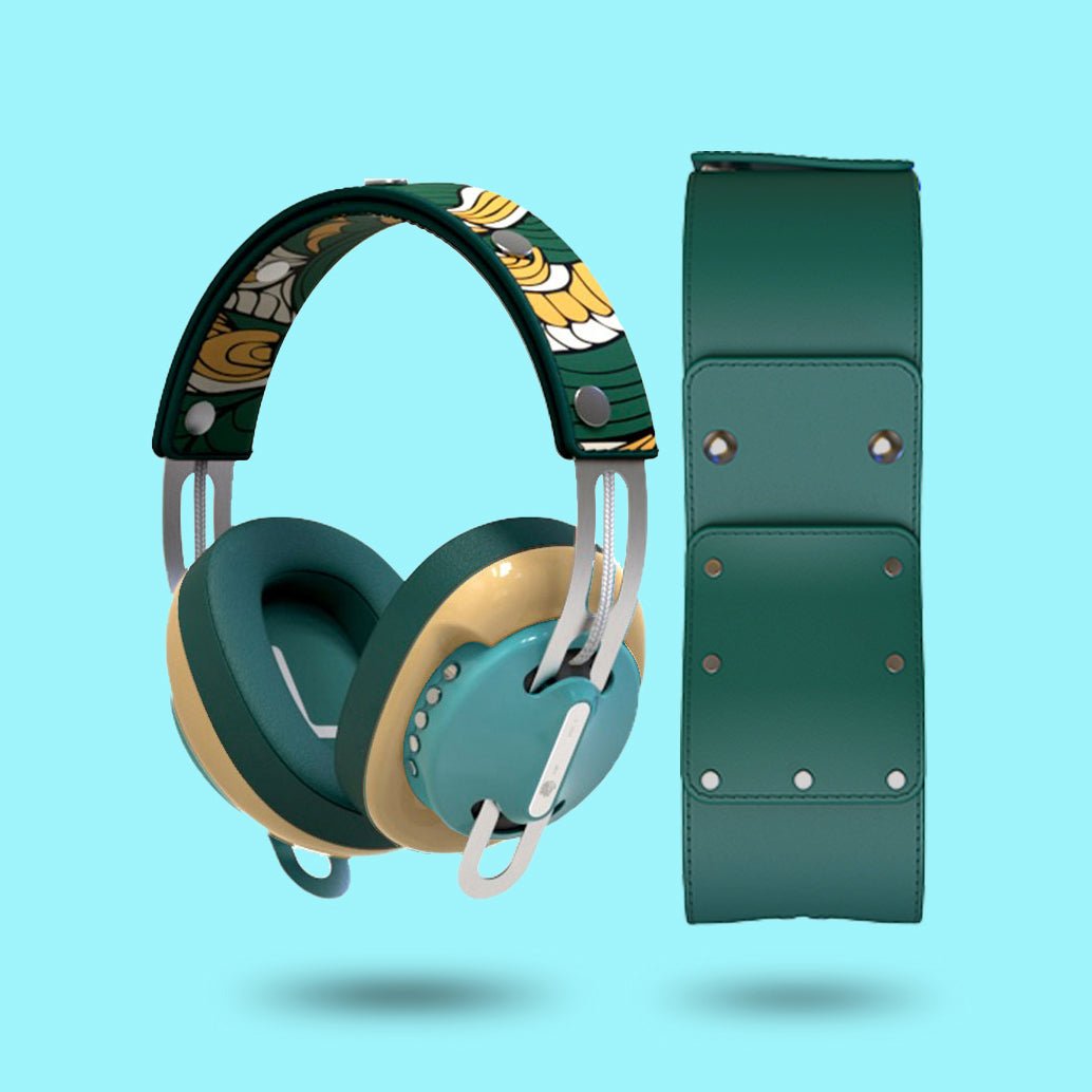 復古綠（黃配綠）「綠圖騰」特別設計套裝 - monixibi flagship store