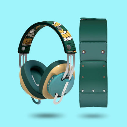 復古綠（黃配綠）「綠圖騰」特別設計套裝 - monixibi flagship store