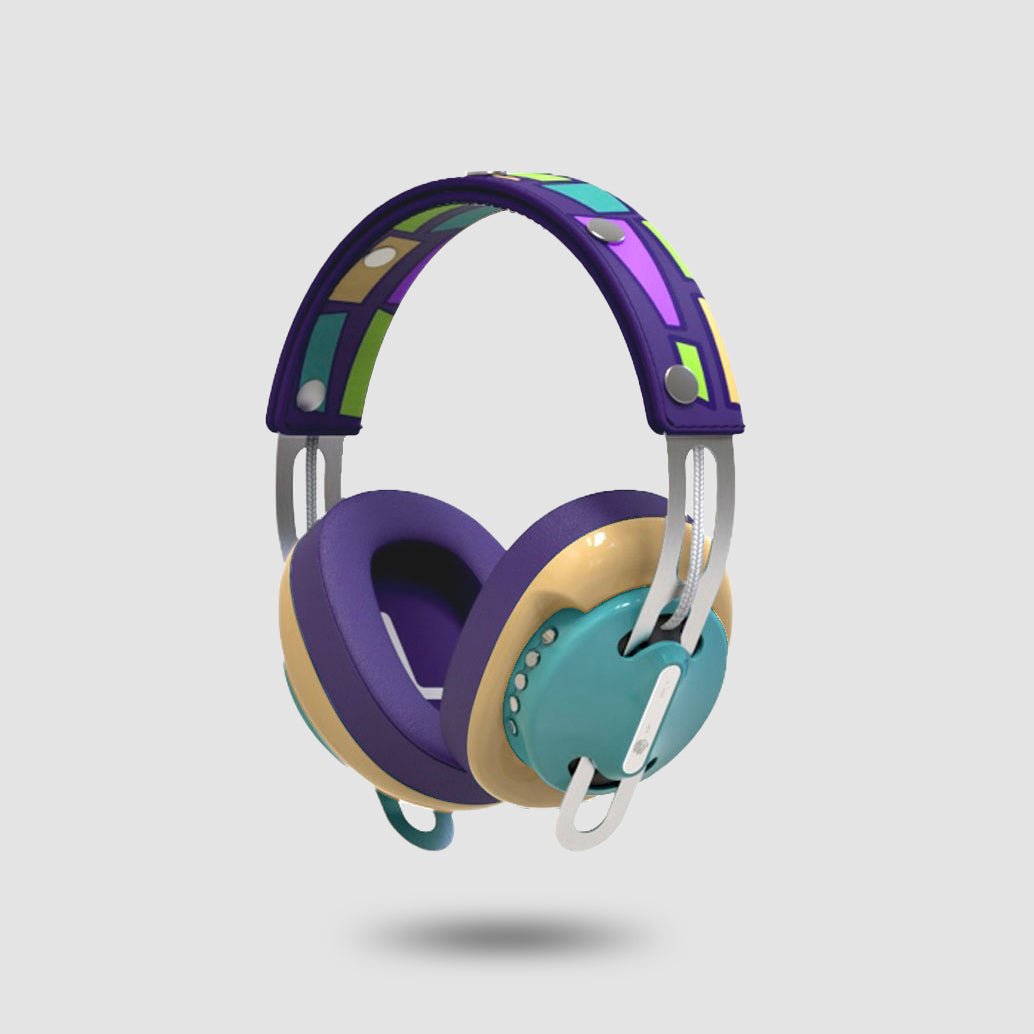 復古綠（黃配紫）「流璃紫」特別設計套裝 - monixibi flagship store