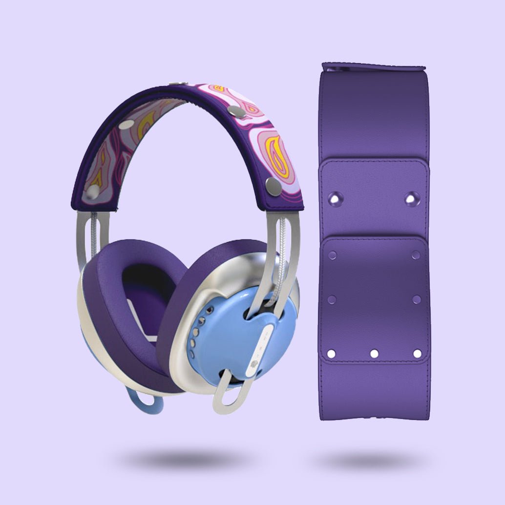 靜謐藍（銀配紫）「流體紫」特別設計套裝 - monixibi flagship store