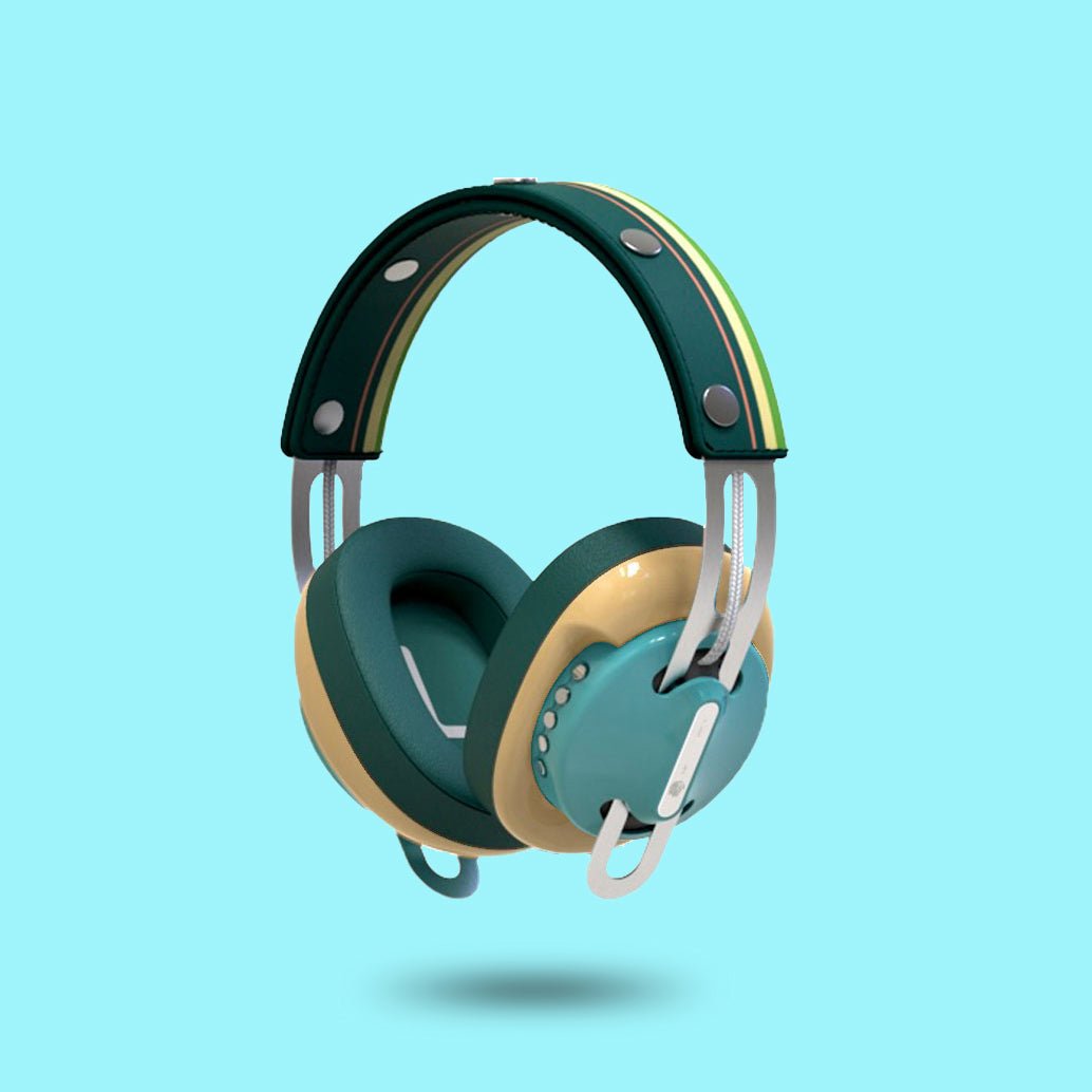 復古綠（黃配綠）「黃綠線」特別設計套裝 - monixibi flagship store