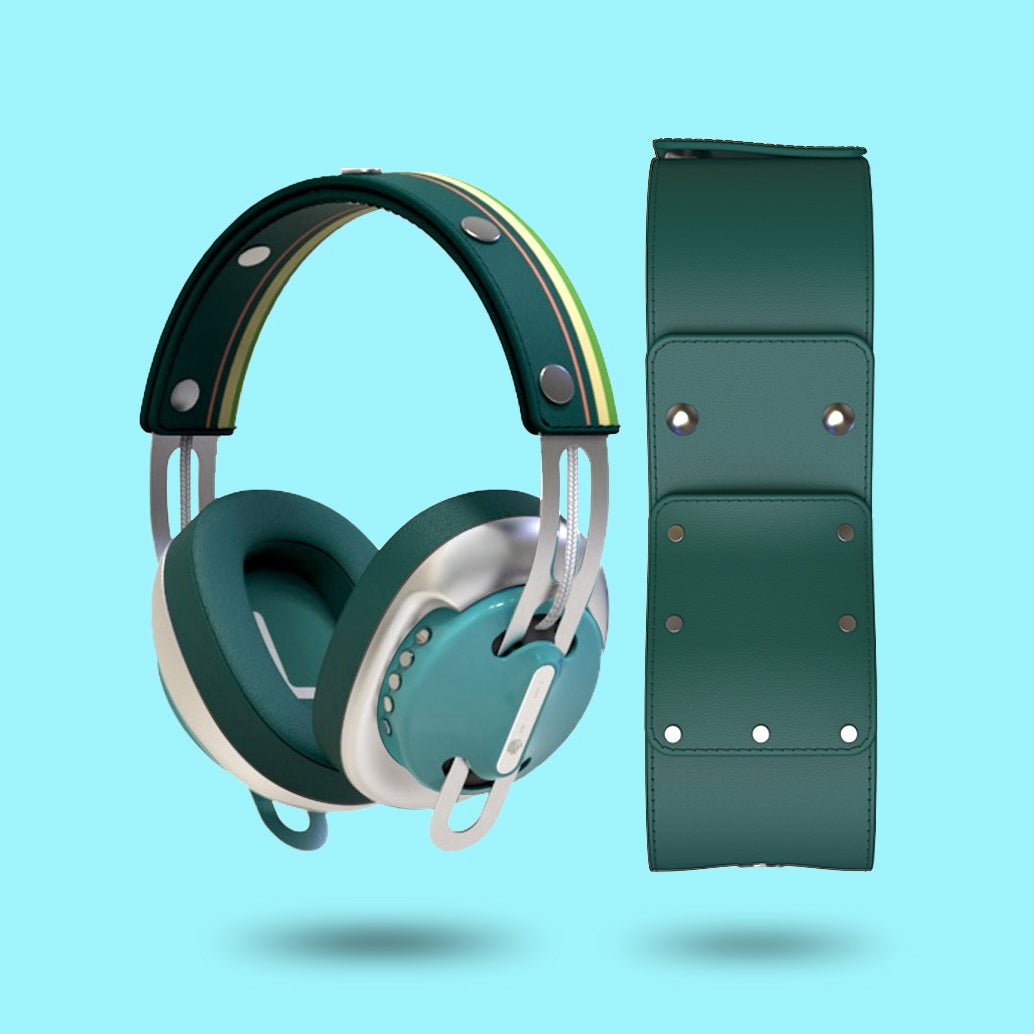 復古綠（銀配綠）「黃綠線」特別設計套裝 - monixibi flagship store