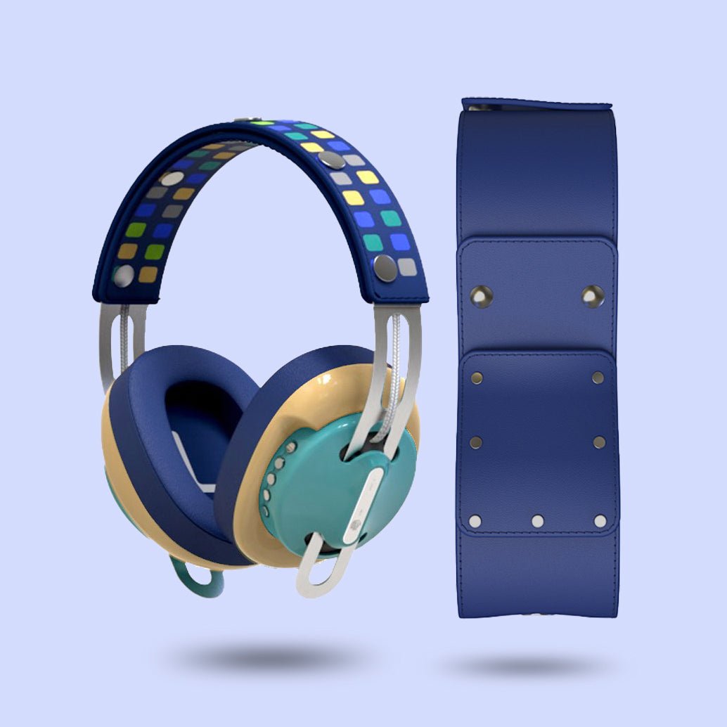 復古綠（黃配藍）「魔方藍」特別設計套裝 - monixibi flagship store