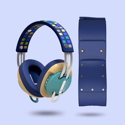 復古綠（黃配藍）「魔方藍」特別設計套裝 - monixibi flagship store