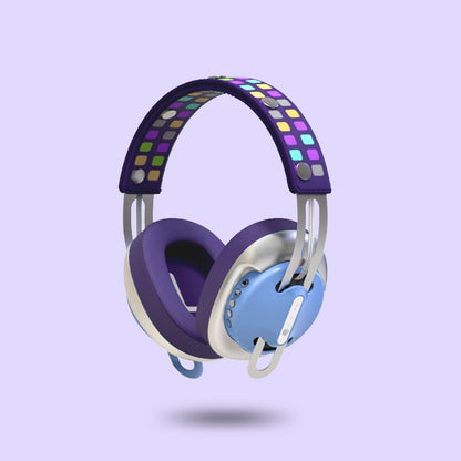 靜謐藍（銀配紫）「魔方紫」特別設計套裝 - monixibi flagship store