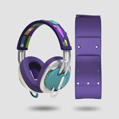 Retro Green (Silver with Purple) 'Liuli Purple' Special Design Set | MONIXIBI Rainbow