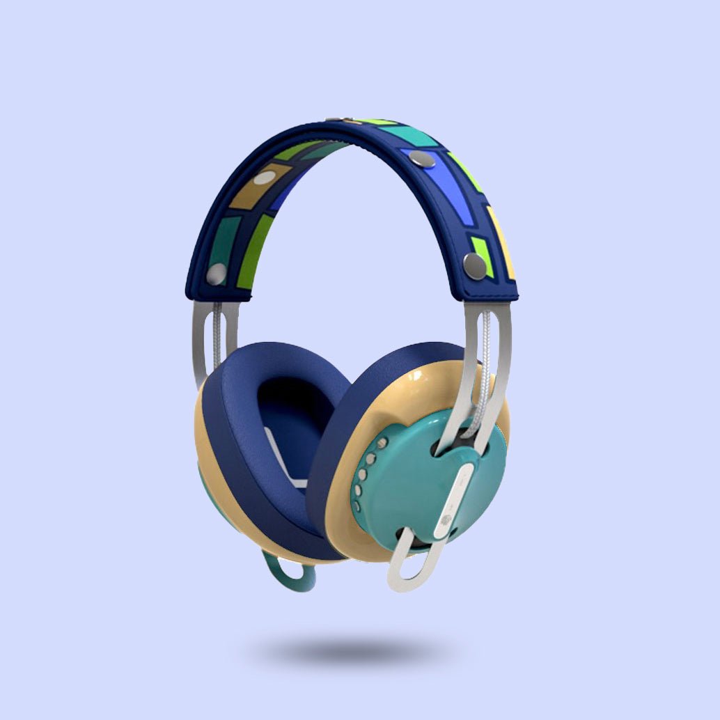 復古綠（黃配藍）「流璃藍」特別設計套裝 - monixibi flagship store