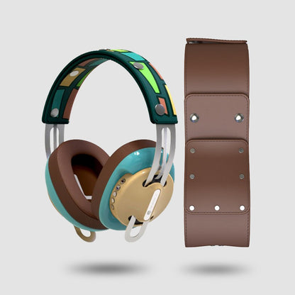 大漠黃（綠配棕）「流璃綠」特別設計套裝 - monixibi flagship store