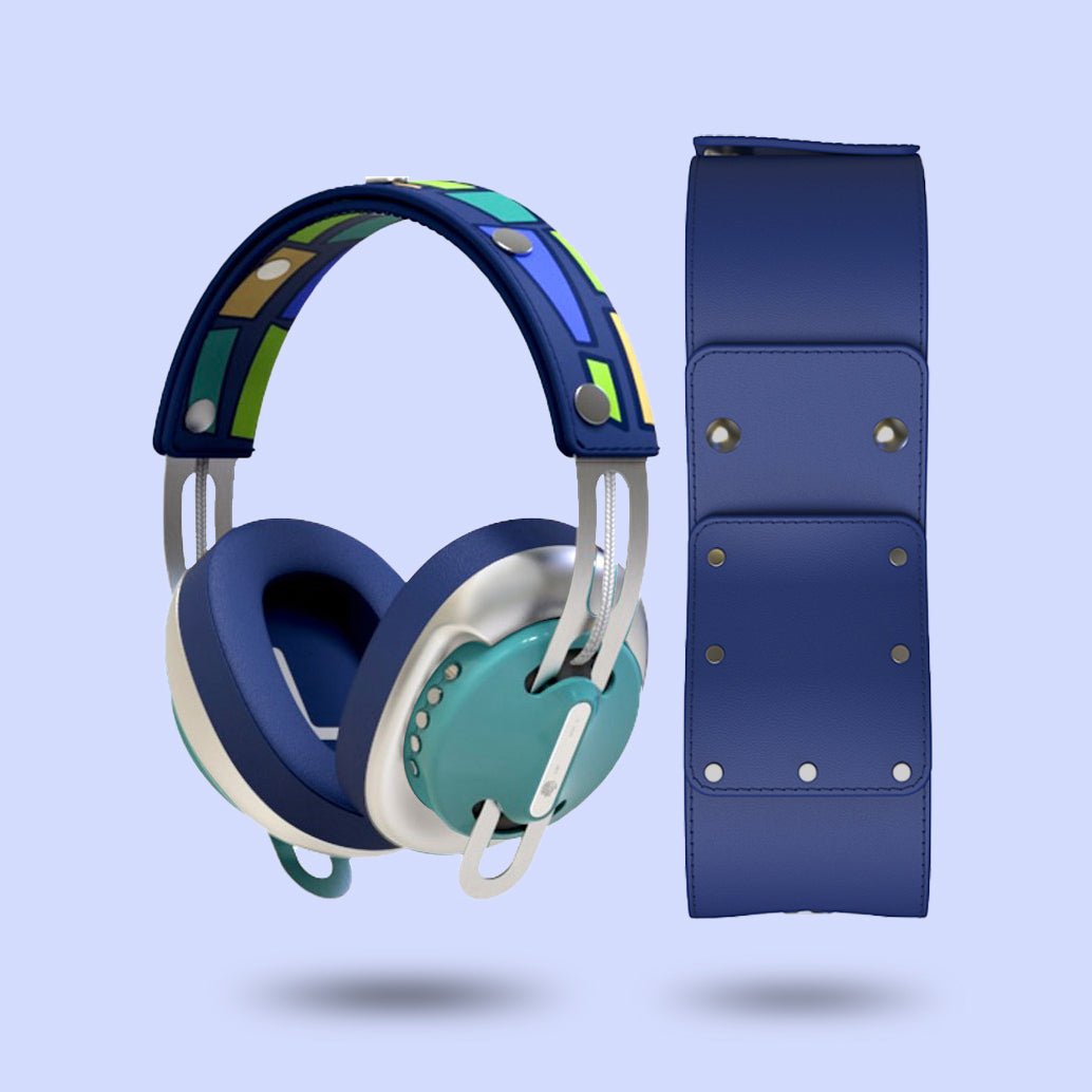 復古綠（銀配藍）「流璃藍」特別設計套裝 - monixibi flagship store