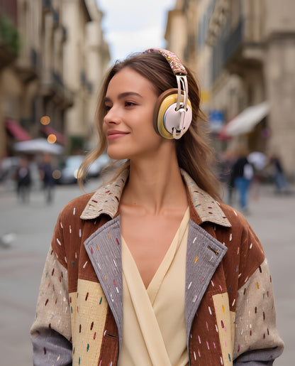 星空銀（黃配棕）「青春棕」特別設計套裝 - monixibi flagship store