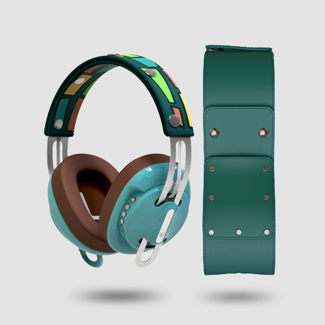 復古綠（綠配棕）「流璃綠」特別設計套裝 - monixibi flagship store