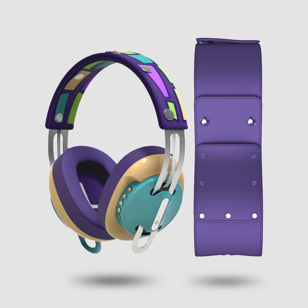 復古綠（黃配紫）「流璃紫」特別設計套裝 - monixibi flagship store