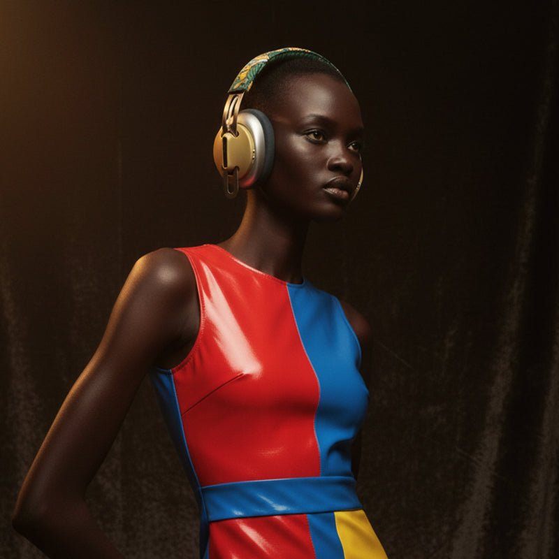 Desert Yellow (Silver with Green) 'Green Totem' Special Design Set - monixibi flagship store