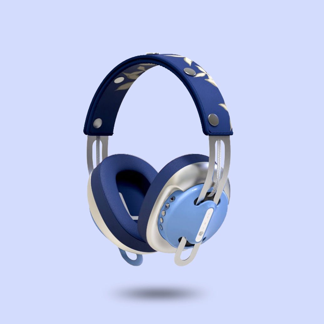 靜謐藍（銀配藍）「花語藍」特別設計套裝 - monixibi flagship store