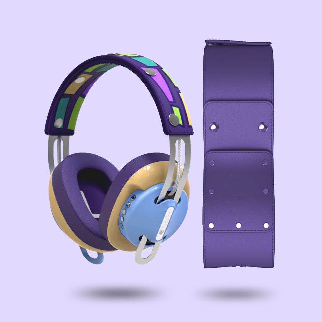 靜謐藍（黃配紫）「流璃紫」特別設計套裝 - monixibi flagship store