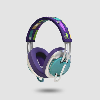 Retro Green (Silver with Purple) 'Liuli Purple' Special Design Set | MONIXIBI Rainbow
