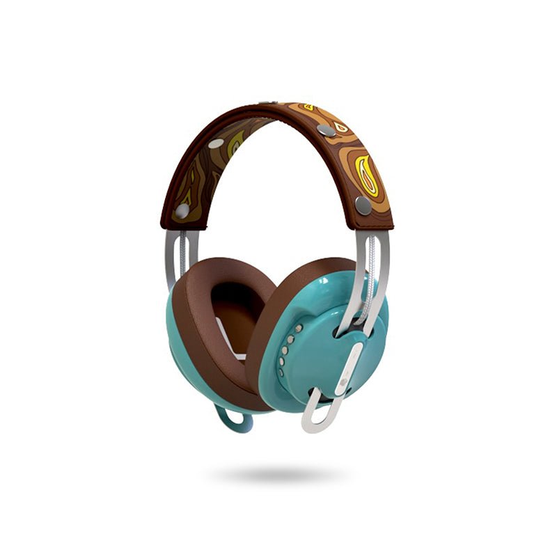 復古綠（綠配棕）「流體棕」經典設計套裝 - monixibi flagship store