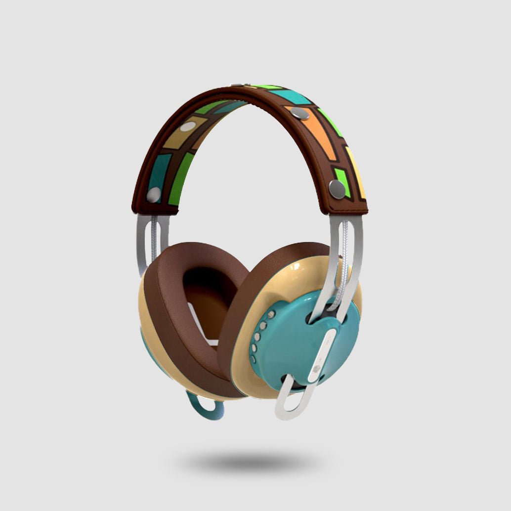 復古綠（黃配棕）「流璃棕」特別設計套裝 - monixibi flagship store